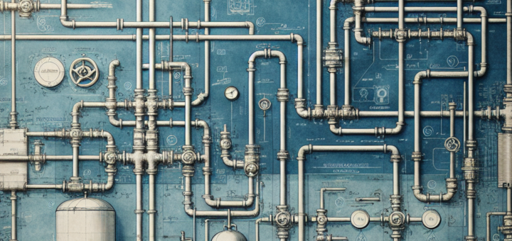 Pipe system is intended for the execution of both water and heating installations.