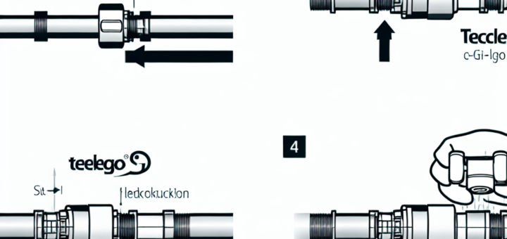 Hvordan fungerer push-fit systemet tecelogo? – illustrasjon