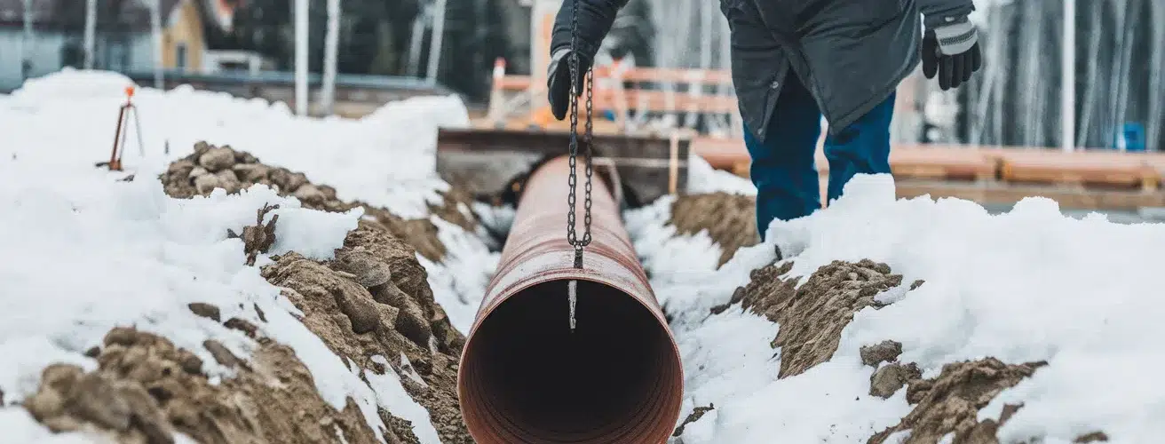 Rørlegging i kalde klima: unngå frostskader og sprekker – illustrasjon