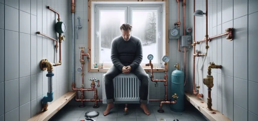 Homeowner checks manometer on tap as weak shower spray shows low pressure en side dedikert til rør, rørsystemer og rørteknologi 29