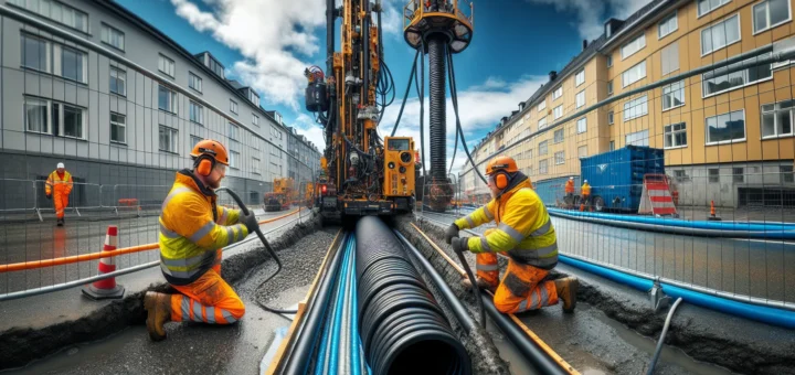 Hvordan fungerer trenchless teknologi for rørinstallasjon? – illustrasjon