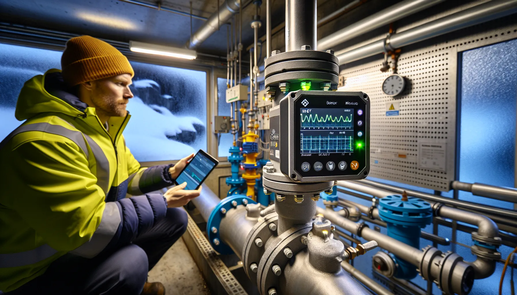 Hvordan bruke iot for &aring; overv&aring;ke r&oslash;rsystemer i sanntid &ndash; illustrasjon 1